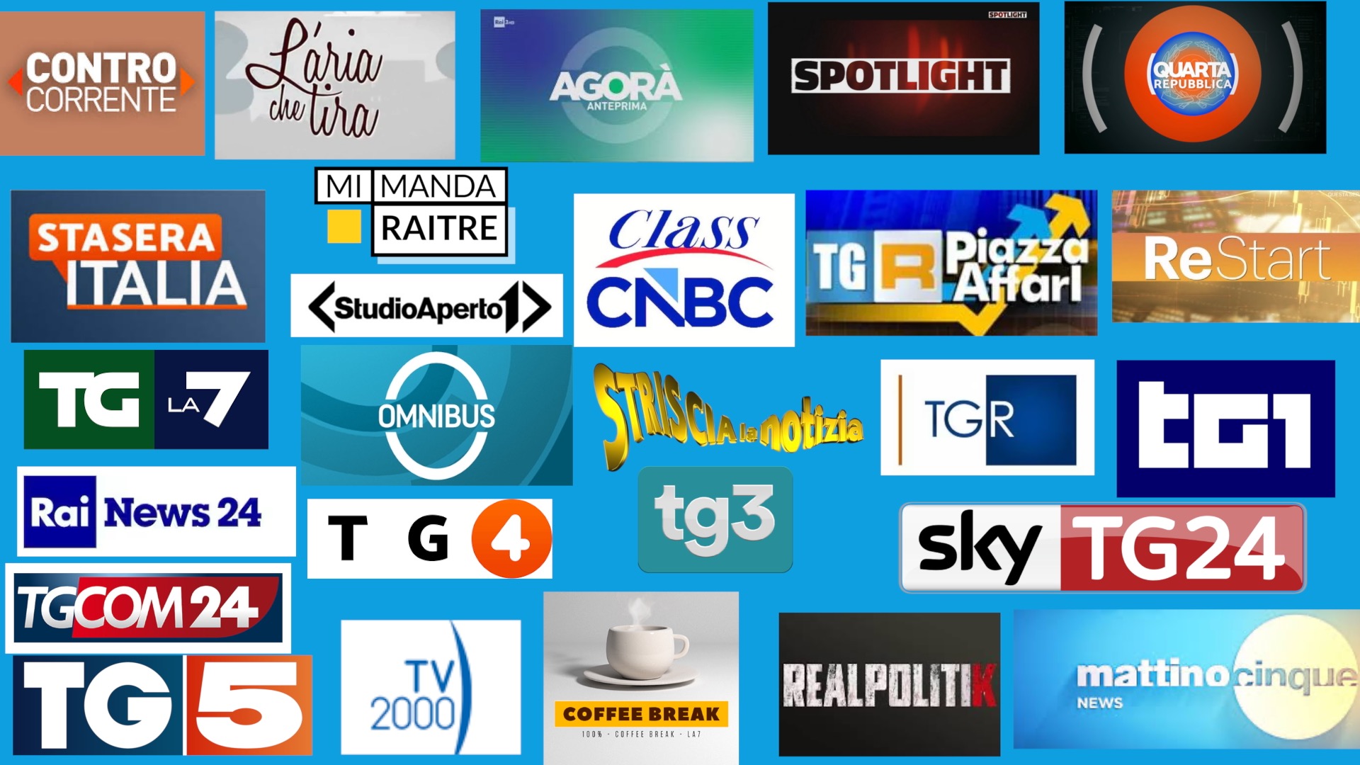 SILEONI IN TV DAL 2022 AL 2026